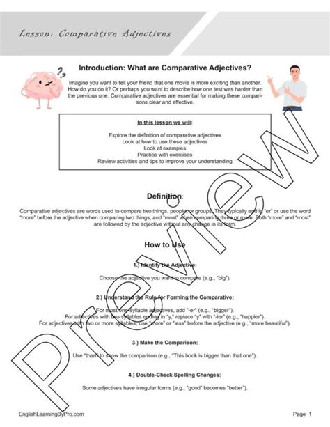 Image result for Lesson Comparatives