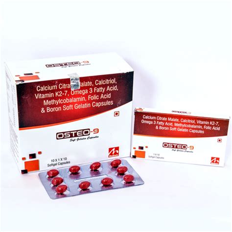 OSTEO-9 Softgel Capsules Mediwin Laboratories