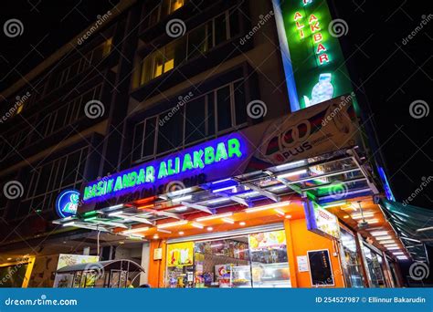 Nasi Kandar Ali Akbar 24 Hours Restaurant Editorial Photography - Image ...