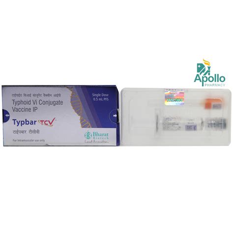 Typbar TCV Vaccine | Uses, Side Effects, Price | Apollo Pharmacy