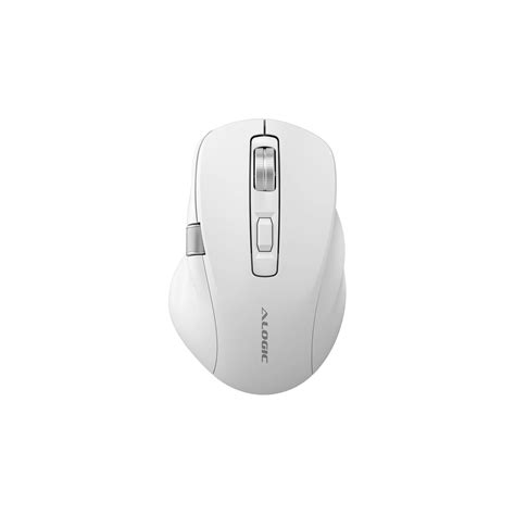 Alogic Apex Bluetooth USB-C Rechargeable 7 Keys Programmable Mouse - W ...