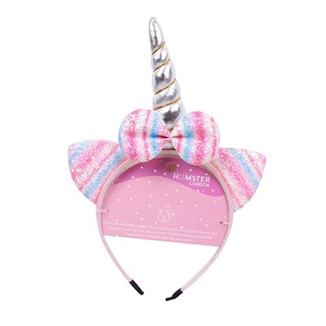 Hamster London Unicorn Silver New Hairband Sliver 18M+