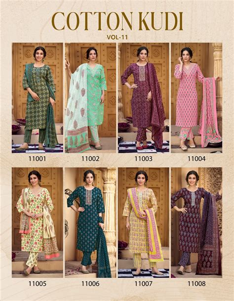 Cotton Kudi Vol 11 Radhika Lifestyle Readymade Pant Style Suits – Kavya ...