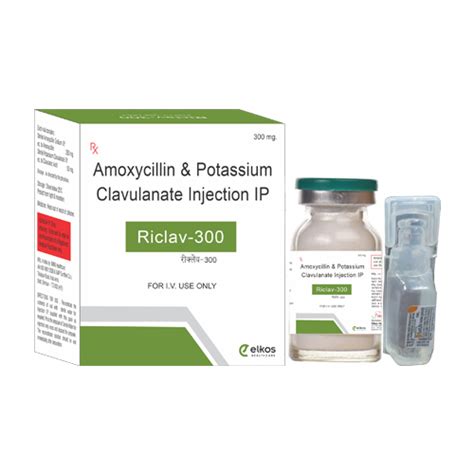 RICLAV-300 Injection Elkos Healthcare Pvt. Ltd.