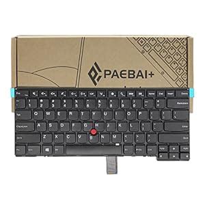 PAEBAI+ Replacement Keyboard for Lenovo Thinkpad T431 T431S E431 T440 ...