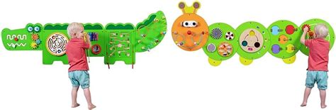SPARK & WOW SPARK & WOW Crocodile and Caterpillar Activity Wall India ...