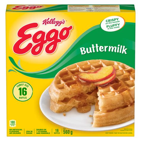 Buy Kellogg's Eggo Frozen Waffles Buttermilk 560 g | Sobeys Inc.