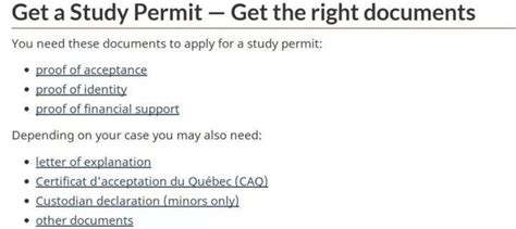 加拿大留学学生签证申请指南