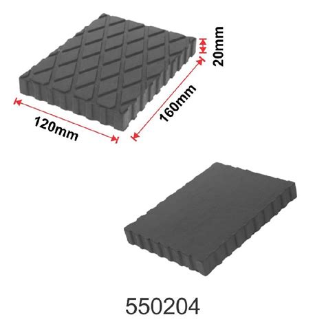 Rubber Pads for Lifts, Jacks & Wheel Chocks - Manufacturer & Exporter ...