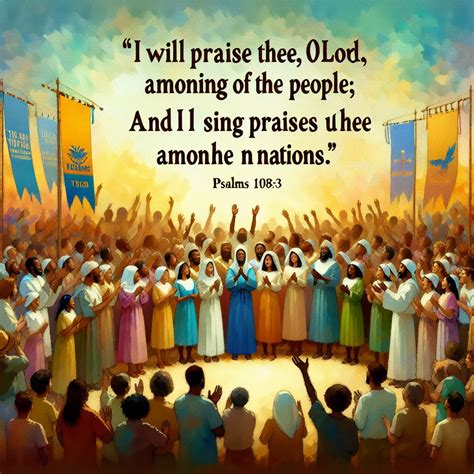 What does Psalms 108:3 mean? | Bible Art