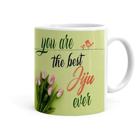 Buy Khakee You are The Best Jiju Ever Theme Printed Coffee Mug (325 Ml ...