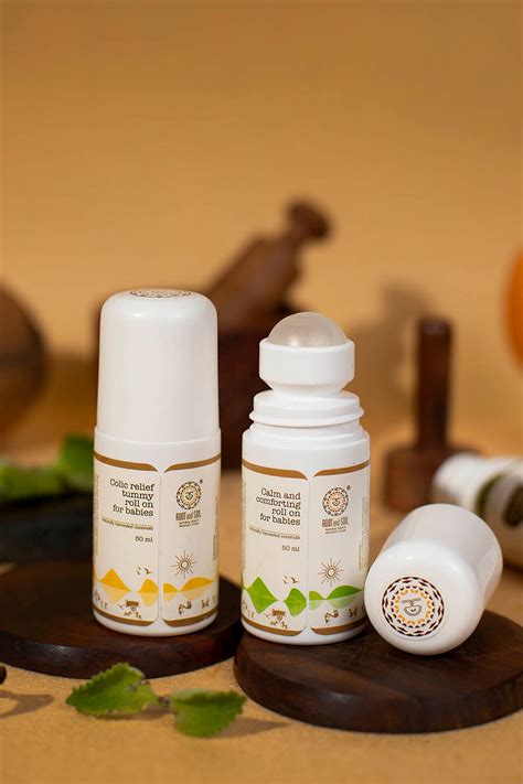 Instant Relief combo - Colic relief tummy roll-on for babies + Calm an ...