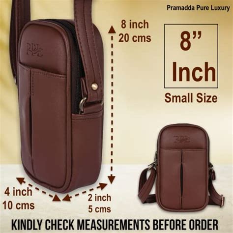 Pramadda Pure Luxury Stylish Italian Mobile Leather Small Sling Bag For ...