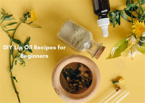 DIY Lip Oil Recipes for Beginners – Typsy Beauty