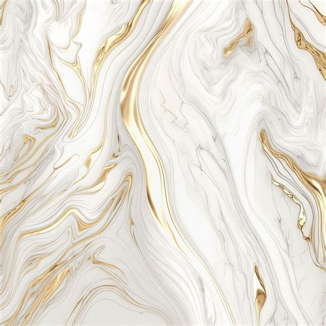 Premium Photo | Abstract white and gold luxury marble background AI