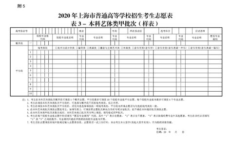 上海市2020年艺术类志愿填报与投档录取实施办法 - 51美术高考网
