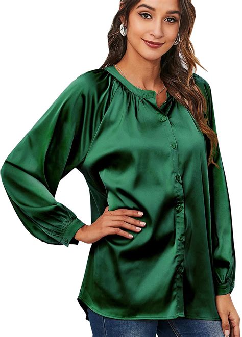 Plus Size Silk Blouses