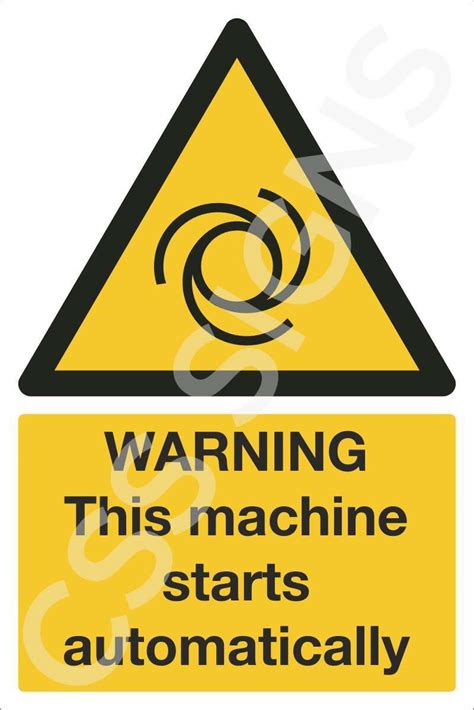 Image result for Machine Starts Automatically