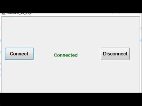 Image result for Vb.net Tutorial Connect