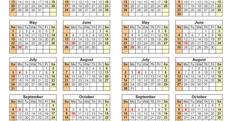 Slo 5 Day Court Calendar - Printable Calendars AT A GLANCE