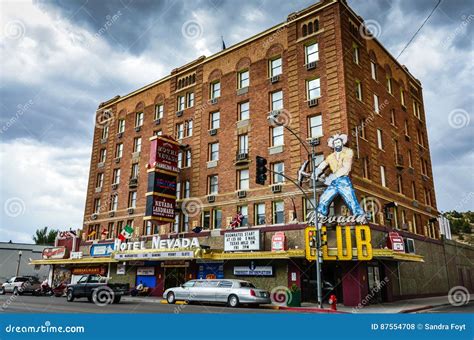 Hotel Nevada - Ely, Nevada editorial stock photo. Image of pony - 87554708