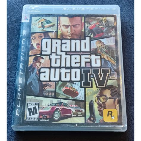 Jogo GTA IV - Grand Theft Auto IV - Playstation 3 Ps3 - Mídia Física ...