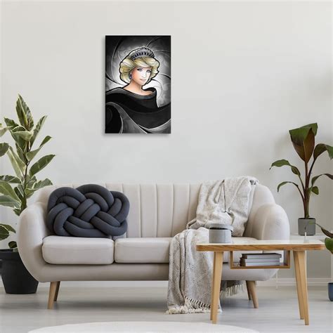 Stupell Industries Royal Peoples Princess Canvas Wall Art By Mandie ...