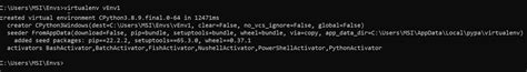 Image result for Python Code for Installing Virtual En From Console