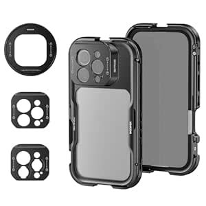 NEEWER 16 Pro Cage, Quick Release Video Rig Phone Stabilizer Compatible ...