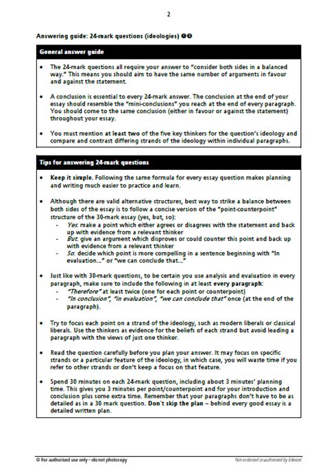 Politics a Level Questions Examples 的图像结果