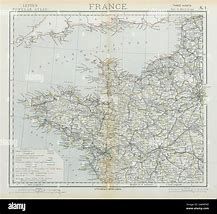 Image result for Map of France with Britanny Highlighted
