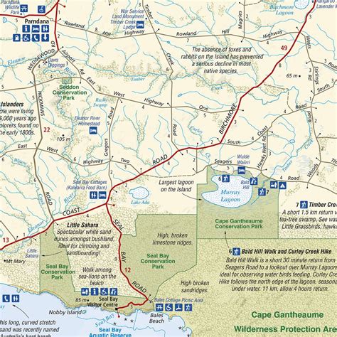 Kangaroo Island souvenir tourist map and guide by Flat Earth Mapping - Avenza Maps | Avenza Maps