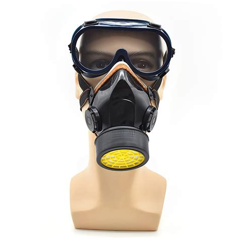 TORIOX Industrial-grade Single-cartridge Respirator with Goggles Filter ...