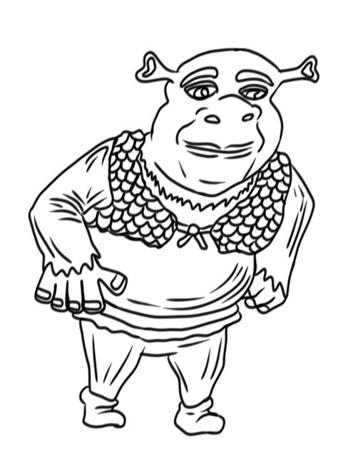 Shrek Pinocchio Coloring Pages [2025]