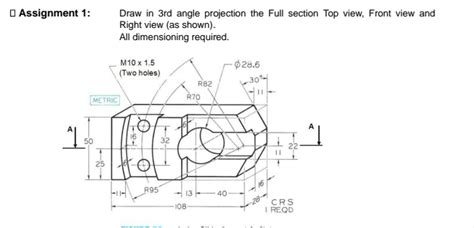 3rd Angle Projection View 的图像结果