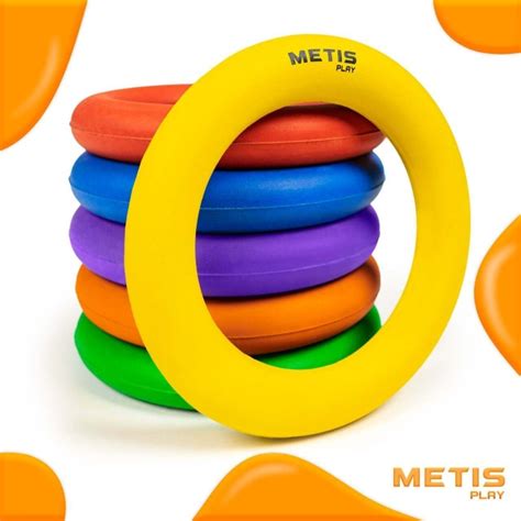 METIS Tennikoit Rings [Pack of 6] | Net World Sports