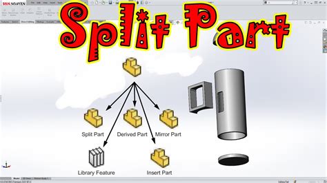Advanced Splitting in SolidWorks 的图像结果