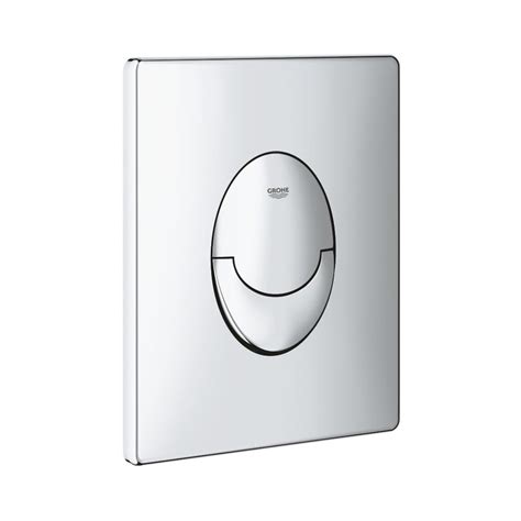 Grohe Flush Plate Skate 38505000 - Chrome on Decure.in