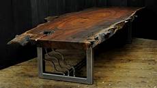 Live Edge Slab Coffee Table by Dorset Custom Furniture A Woodworkers Photo Journal A Live Edge Slab Coffee Table