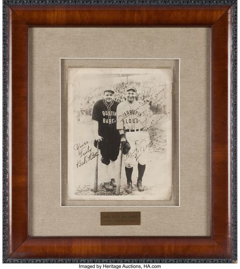Circa 1927 Lou Gehrig Signed Photograph.... Baseball Collectibles | Lot #81122 | Heritage Auctions