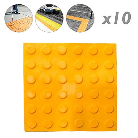 Buy PrimeMatik - Tactile paving floor tile for blind people 30x30cm ...