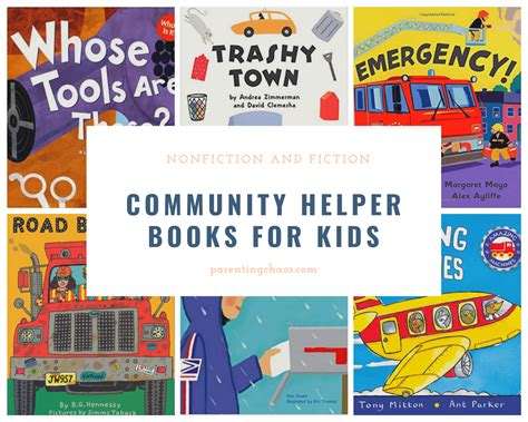Community Helper Books for Kids ⋆ Parenting Chaos