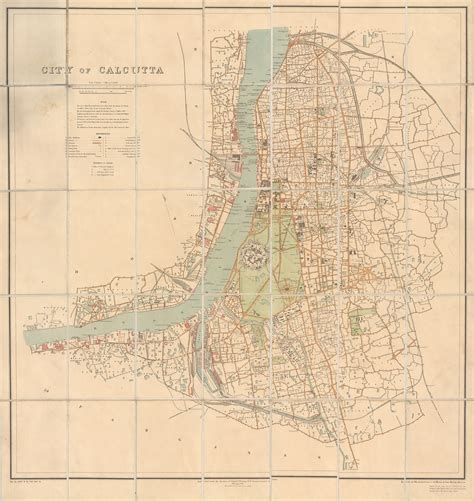 Survey of India, Kolkata (Calcutta), 1925 | The Map House