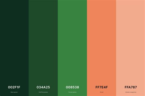 25 best coral color palettes with names and hex codes – Artofit