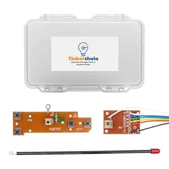 Tinkershala RC remote control 27MHz circuit PCB transmitter & receiver ...