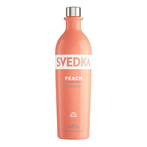 Buy SVEDKA Peach Flavored Vodka, 750 mL Bottle, 35% ABV Online at ...