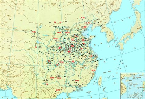 China History Maps - BC 1750-1100 Shang or Yin
