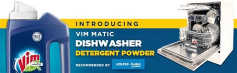 VIM Matic Dishwasher Detergent Powder, 1 Kg : Amazon.in: Health ...