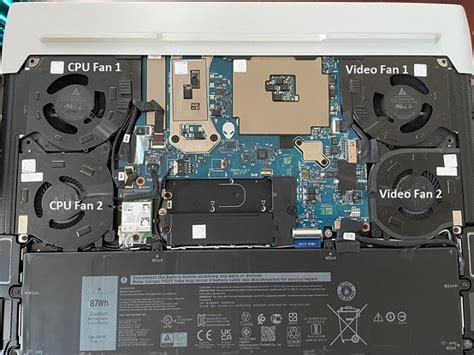 Image result for Alienware X17 R2 Air Flow