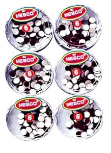 SSKR 6 mm Size Premium Maroon Bindis for Women & Girls - Pack of 6 Box ...
